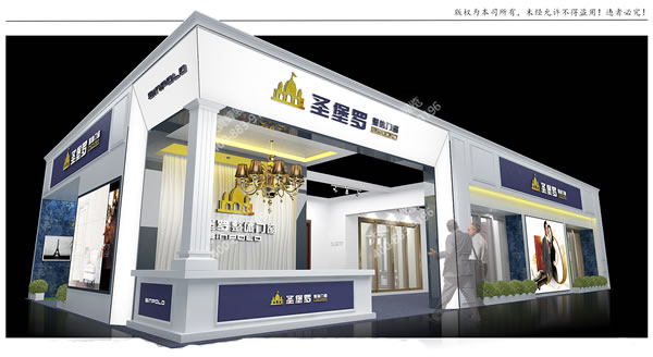 圣保羅展示設(shè)計(jì)效果圖
