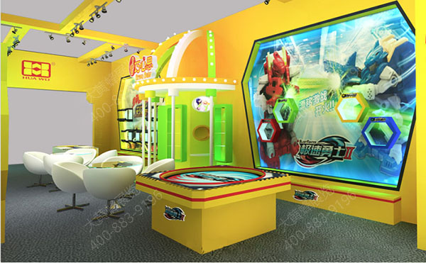 展廳設計內(nèi)展一側(cè)