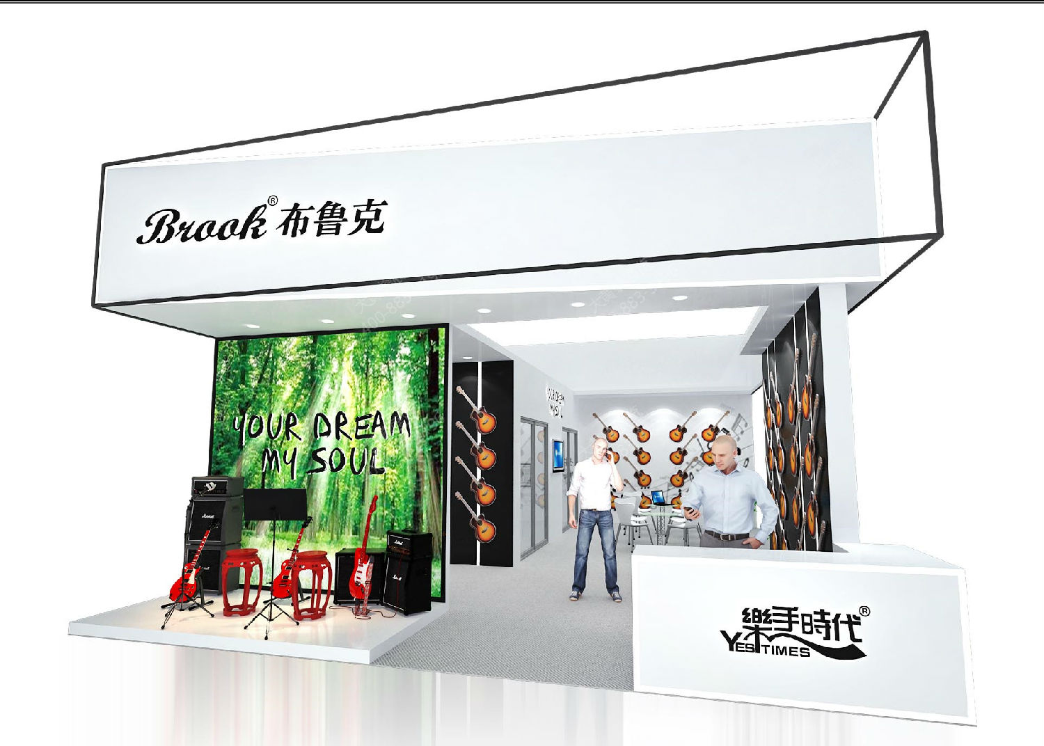 展臺(tái)設(shè)計(jì)效果圖