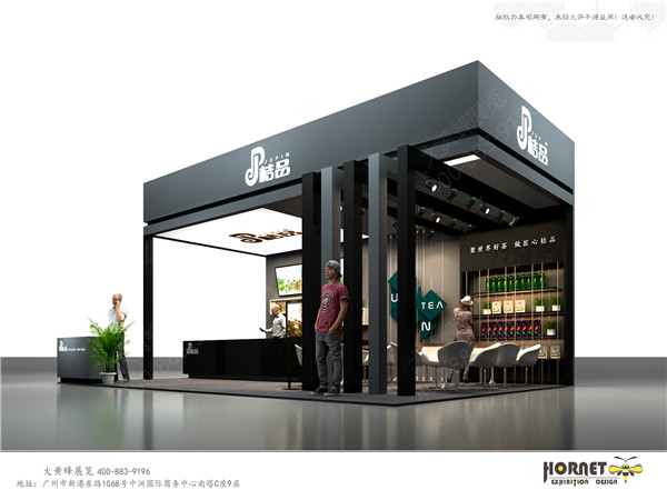 大黃蜂展覽設(shè)計-18年億美園展臺案例圖