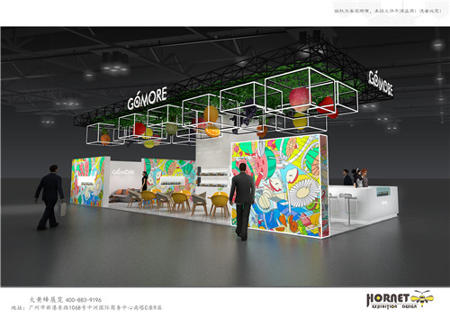 果美味酒店用品展特裝展臺設(shè)計搭建
