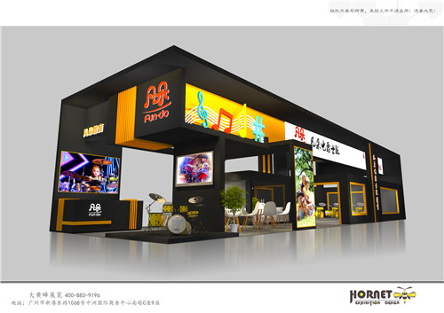 凡朵樂器展臺設(shè)計搭建