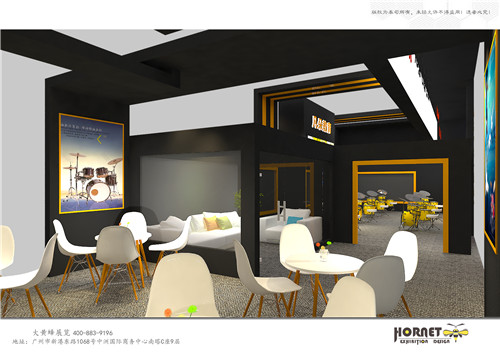 凡朵樂器展臺設(shè)計搭建