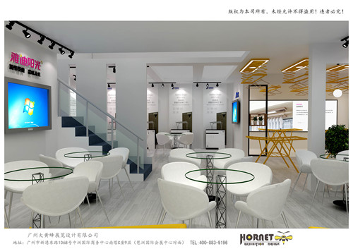 雅迪陽(yáng)光建材展特裝展臺(tái)設(shè)計(jì)搭建