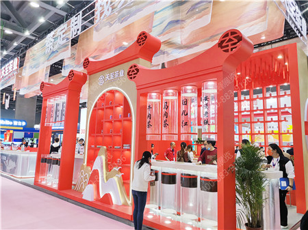 天至茶業(yè)酒店用品展特裝展臺設計搭建