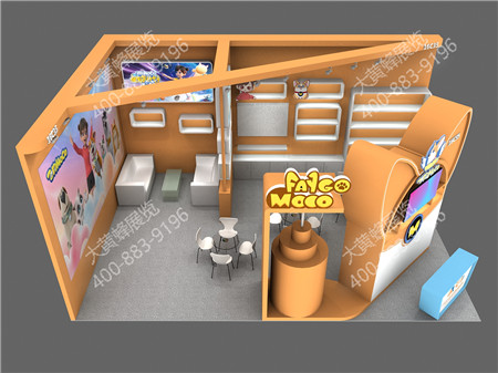 艾飛深圳玩具展臺(tái)設(shè)計(jì)搭建