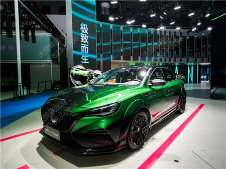上汽名爵成都車展會設(shè)計(jì)制作