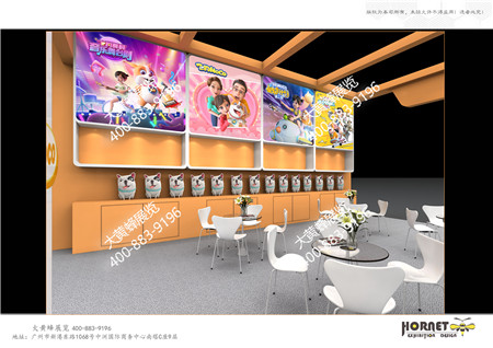 艾飛成都玩具展位設(shè)計搭建