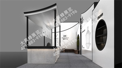墨贊茶業(yè)上海酒店用品展臺設(shè)計(jì)搭建