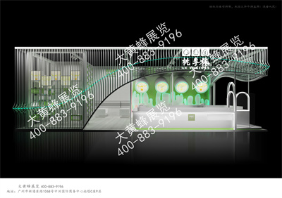 展覽設計公司講解天富食品設計案例