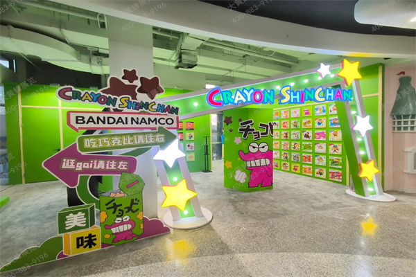 大黃蜂呈現(xiàn)蠟筆小新快閃店店面設(shè)計(jì)施工案例分享